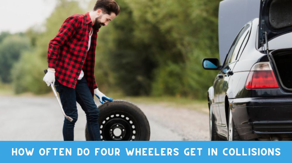 How often do four wheelers get in collisions